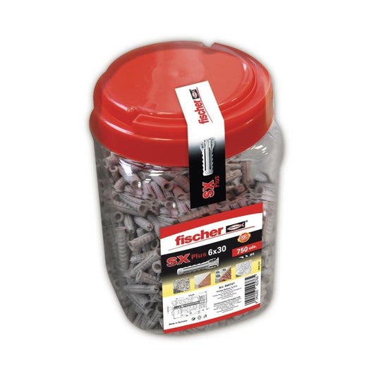 Bote 750 buchas sx plus 6x30 Fischer