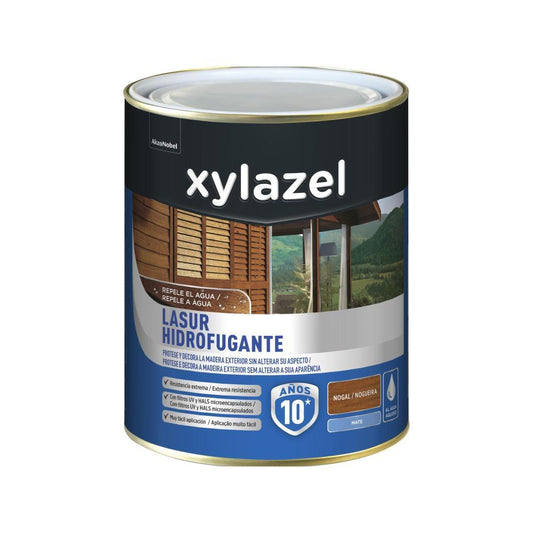 750ml verniz Lasur Mate Hidrofugante Castanho Xylazel
