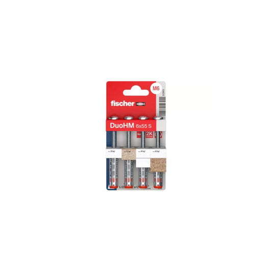 BL. 4 buchas de cavidade DuoHM 6X55 S PZ K NV Fischer
