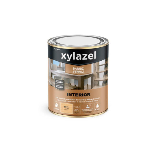 750ml verniz sintetico acetinado incolor Xylazel