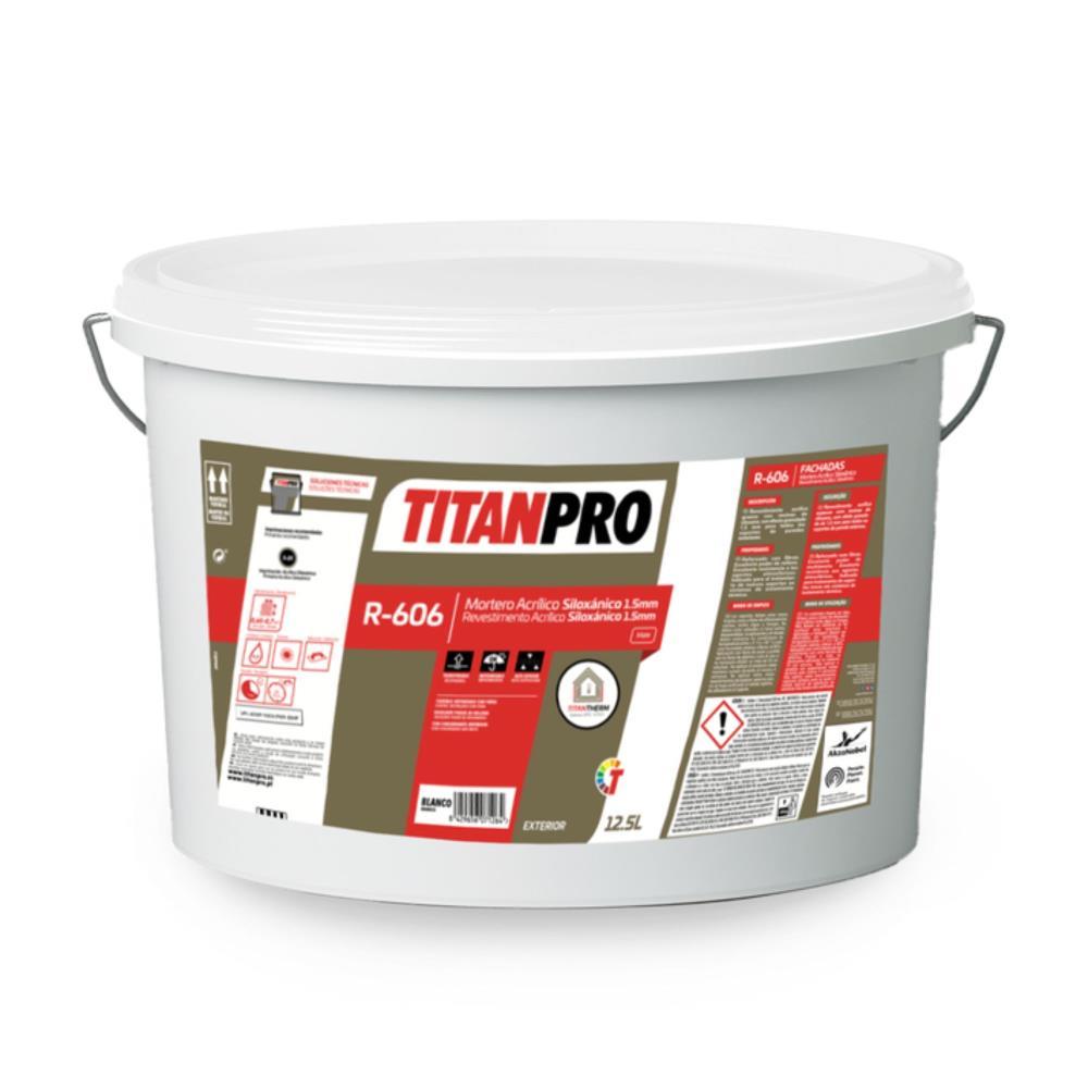 12.5L revestimento acrílico siloxânico branco Titan