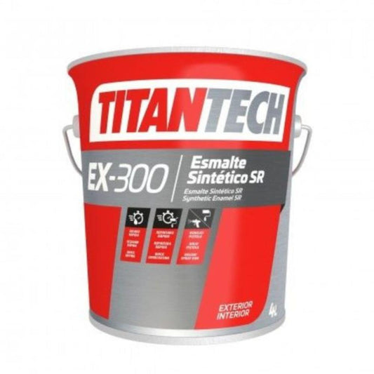4L ESMALTE SINT. SEC. RAPIDA EX-300 PRETO MATE