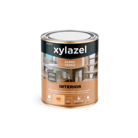 2.5L verniz aquoso interior acetinado incolor Xylazel