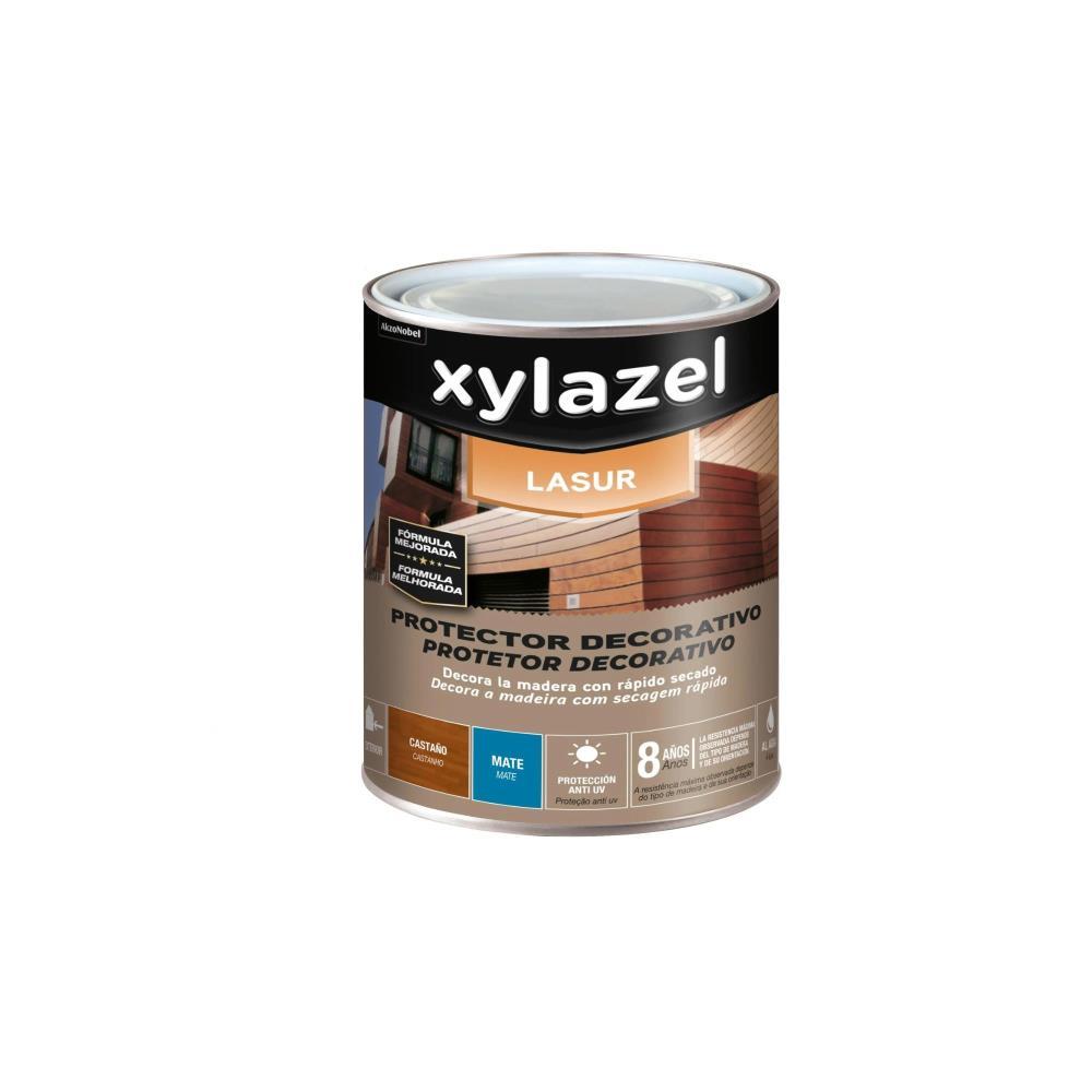4L Protetor Aquoso Lasur Mate Castanho Xylazel