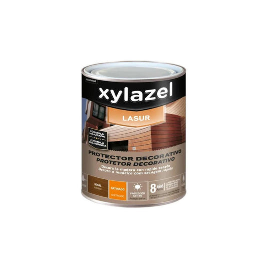 4L Protetor Aquoso Lasur Mate Nogueira Xylazel
