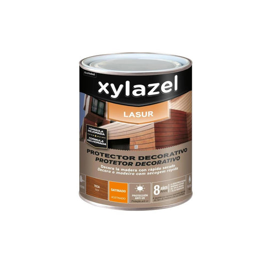 750ml Protetor Eco Lasur acetinado Teca Xylazel