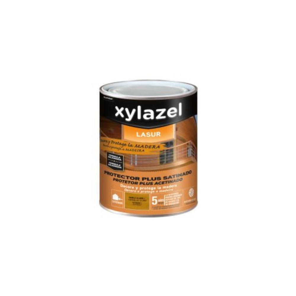 750ml Prot. sintetico Lasur Plus acetinado Teca Xylazel