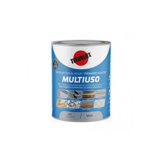 4L primario Multiuso aquoso cinzento Titanlux