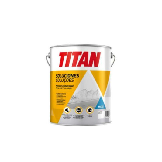 1L tinta anti humidade e anti salitre Branco Titan
