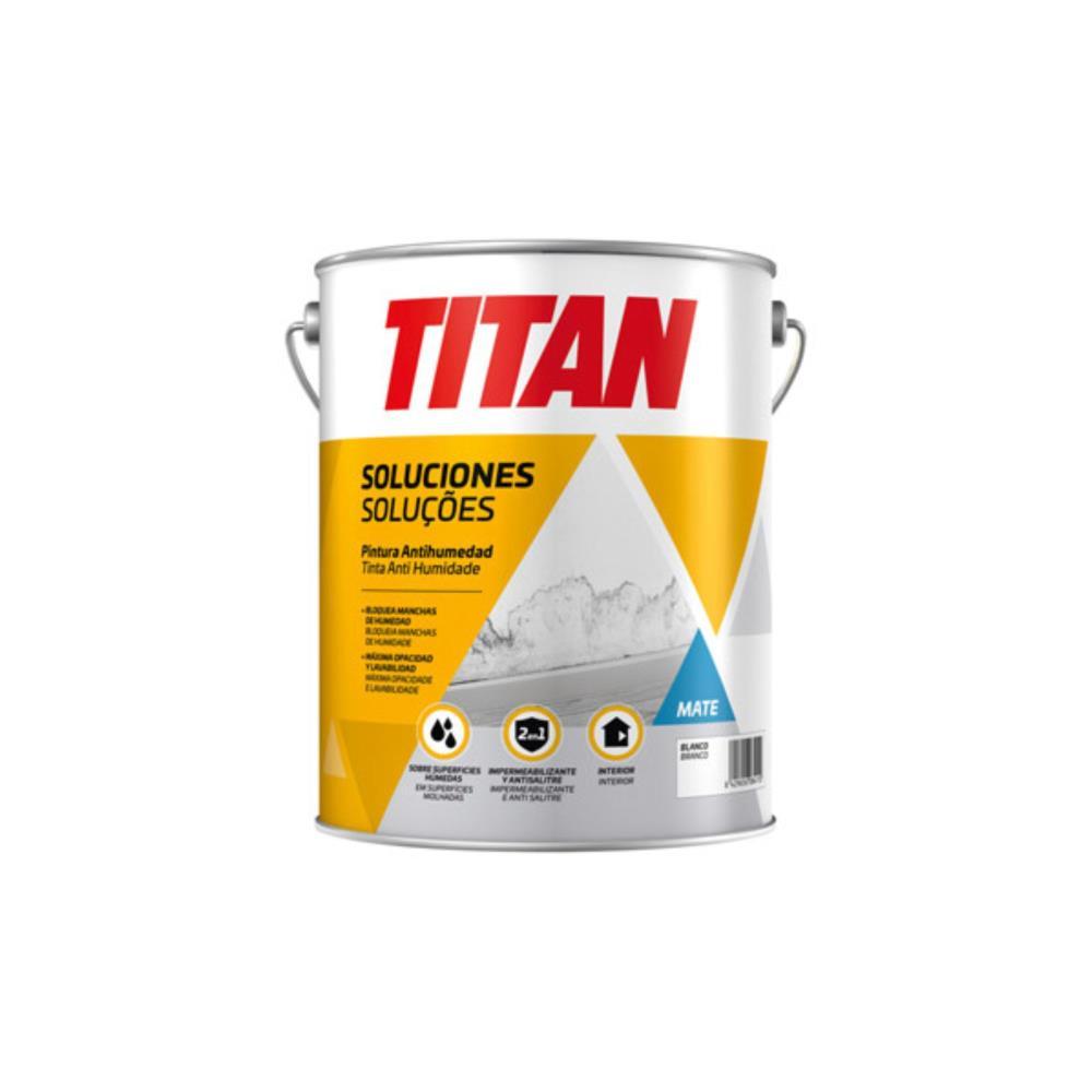 4L tinta anti humidade e anti salitre Branco Titan