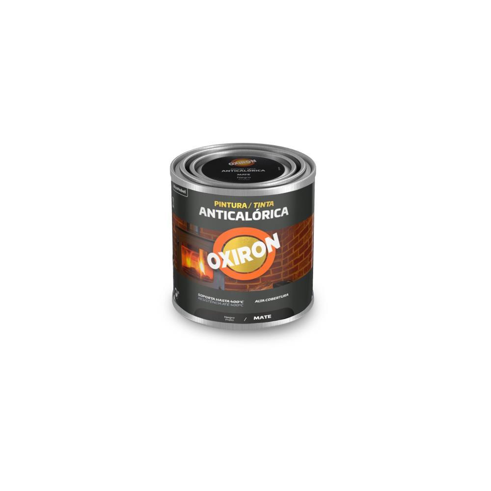 250ml esmalte Oxiron alta temperatura Preto
