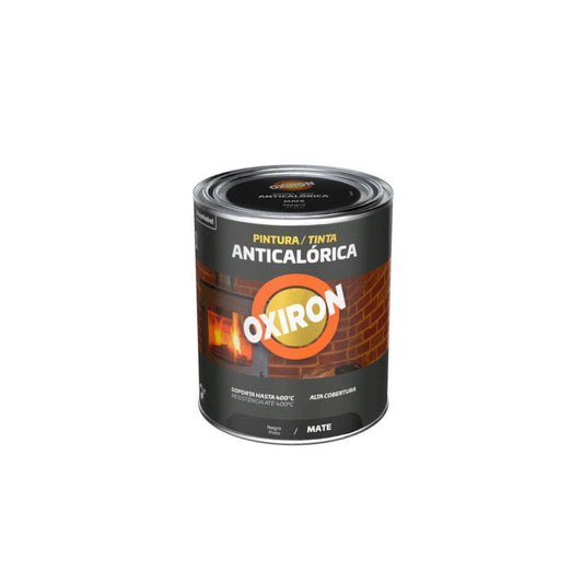 750ml esmalte Oxiron alta temperatura Preto