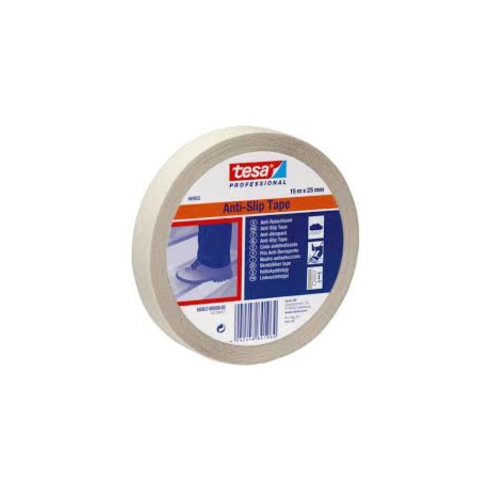 FITA ANTI-DERRAP. 15mtX25mm BRANCO TESA