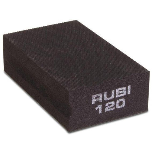 Taco de borracha diamantado grão 120 Rubi