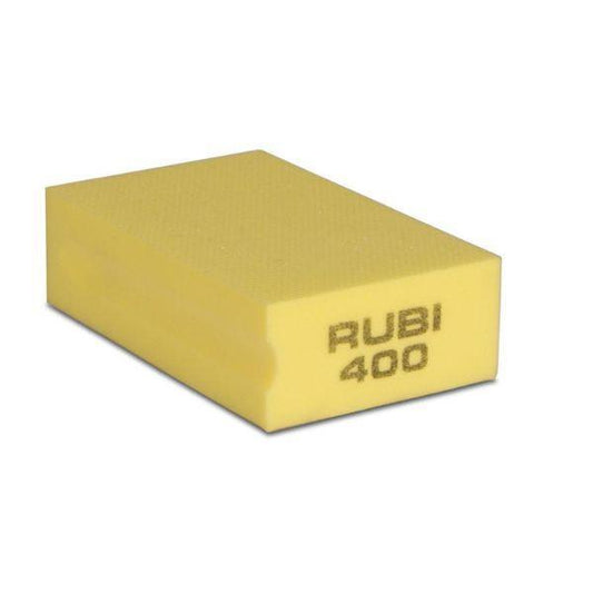 Taco de borracha diamantado grão 400 Rubi