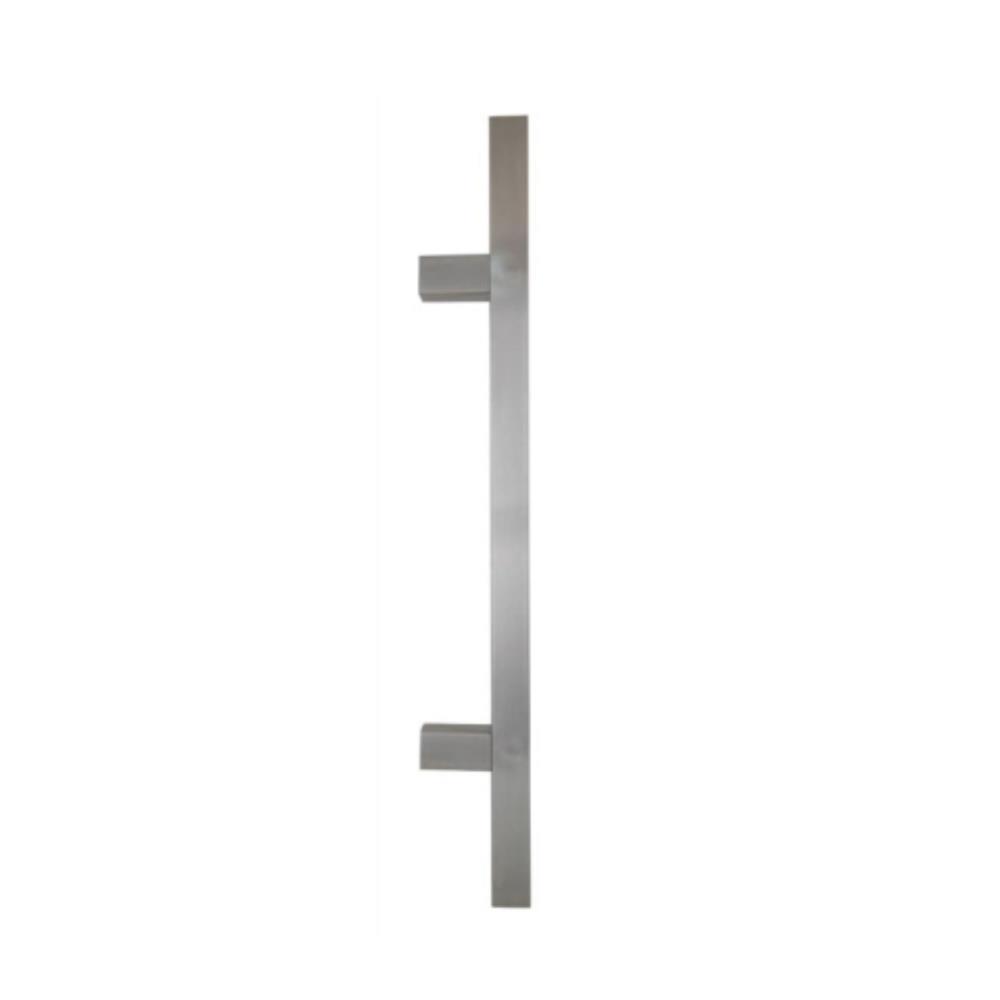 Asa simples p/porta ext. 20mm - 620x200mm inox br. mate GLK