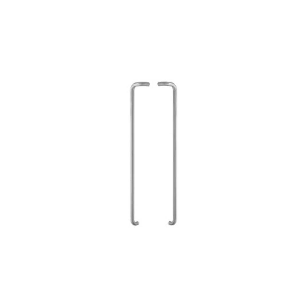 Asa simples p/porta ext. ref. 625 - 25x250mm- Inox