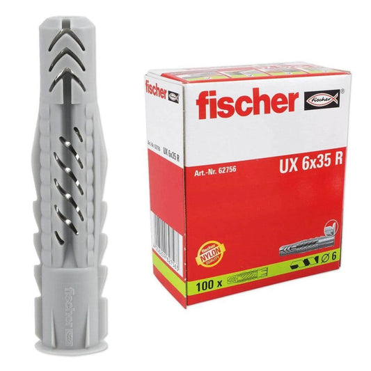 100 BUCHA UX 6X35 R FISCHER