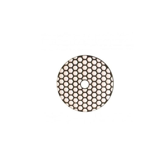 Disco diamantado p/polir a seco 100mm grão 50 Rubi
