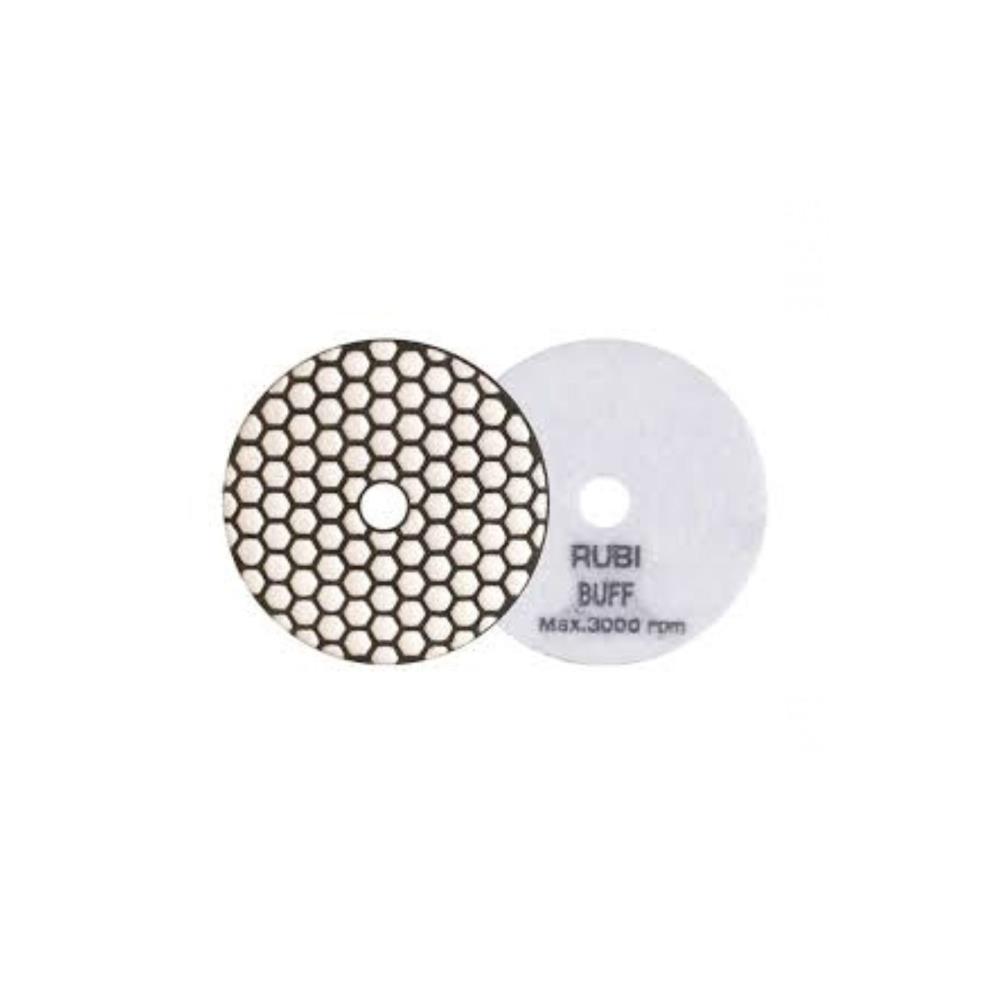 Disco diamantado  p/abrilhantar a seco 100mm grão Rubi