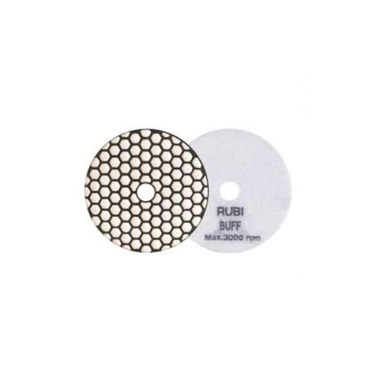 Disco diamantado  p/abrilhantar a seco 100mm grão Rubi