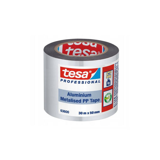 Fita de PP metalizada 30mt x 50mm 63600 Tesa