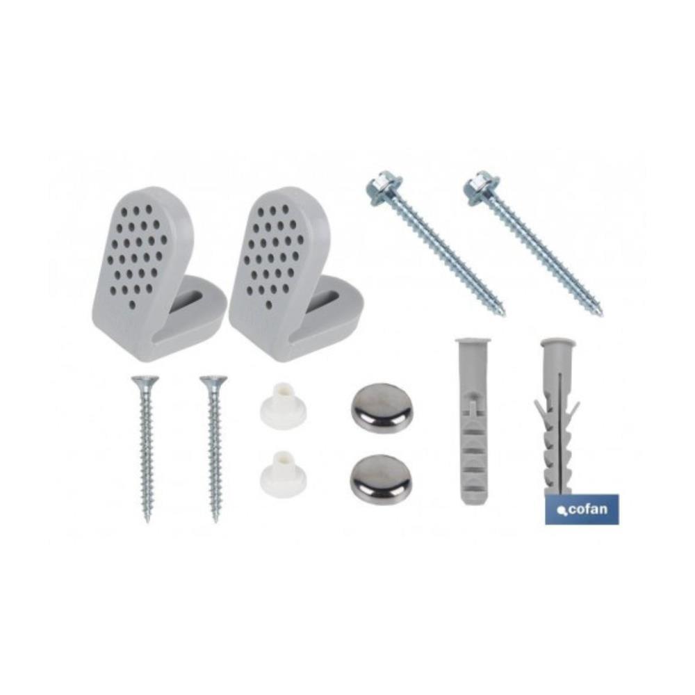 KIT PARAFUSO FIXAÇÃO DE SANITA COFAN