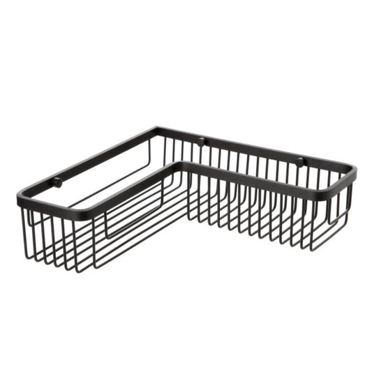 CESTO RECTANG. ANG. ALUMINIO/PRETO