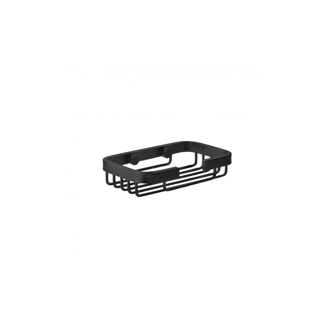 Cesto aluminio rectang. aluminio 140x90x32+QF black Tatay