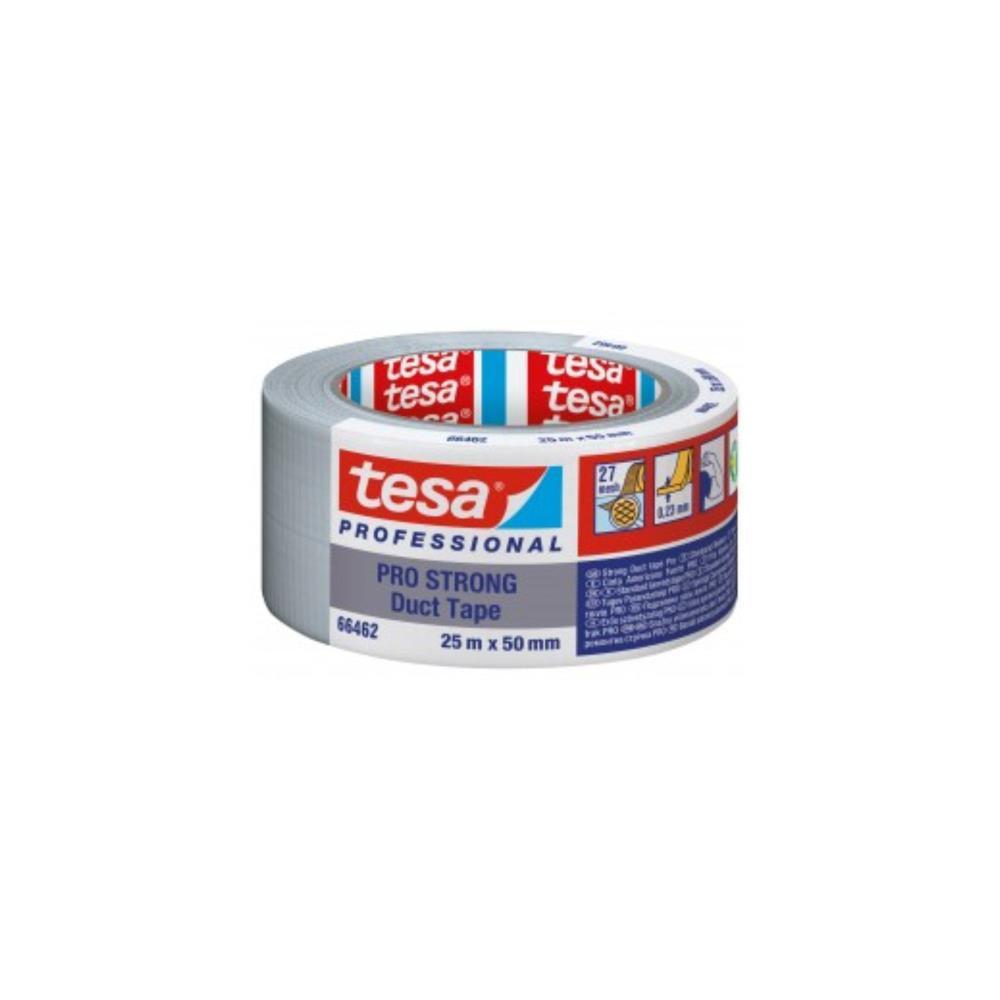 Fita  prateada mate 25x50mm Eco Pro-Strong Eco Tesa
