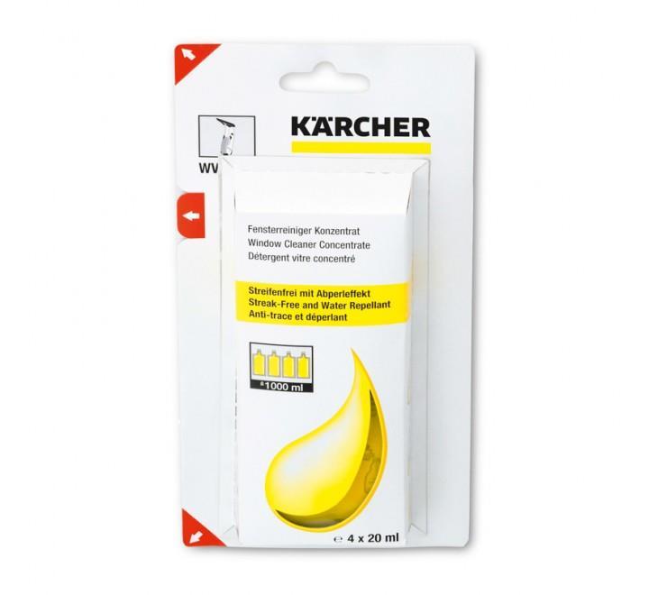 DETERG. LIMPA VIDROS 4X20ml KARCHER