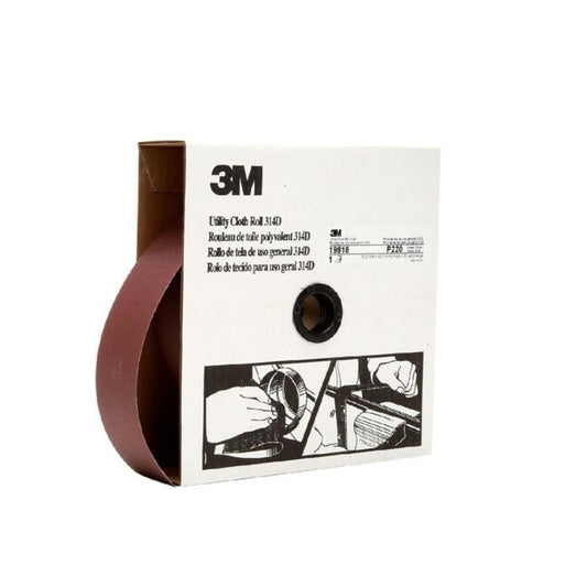 Rolo de tecido 314D granada 115mmx50m grao 180 3M