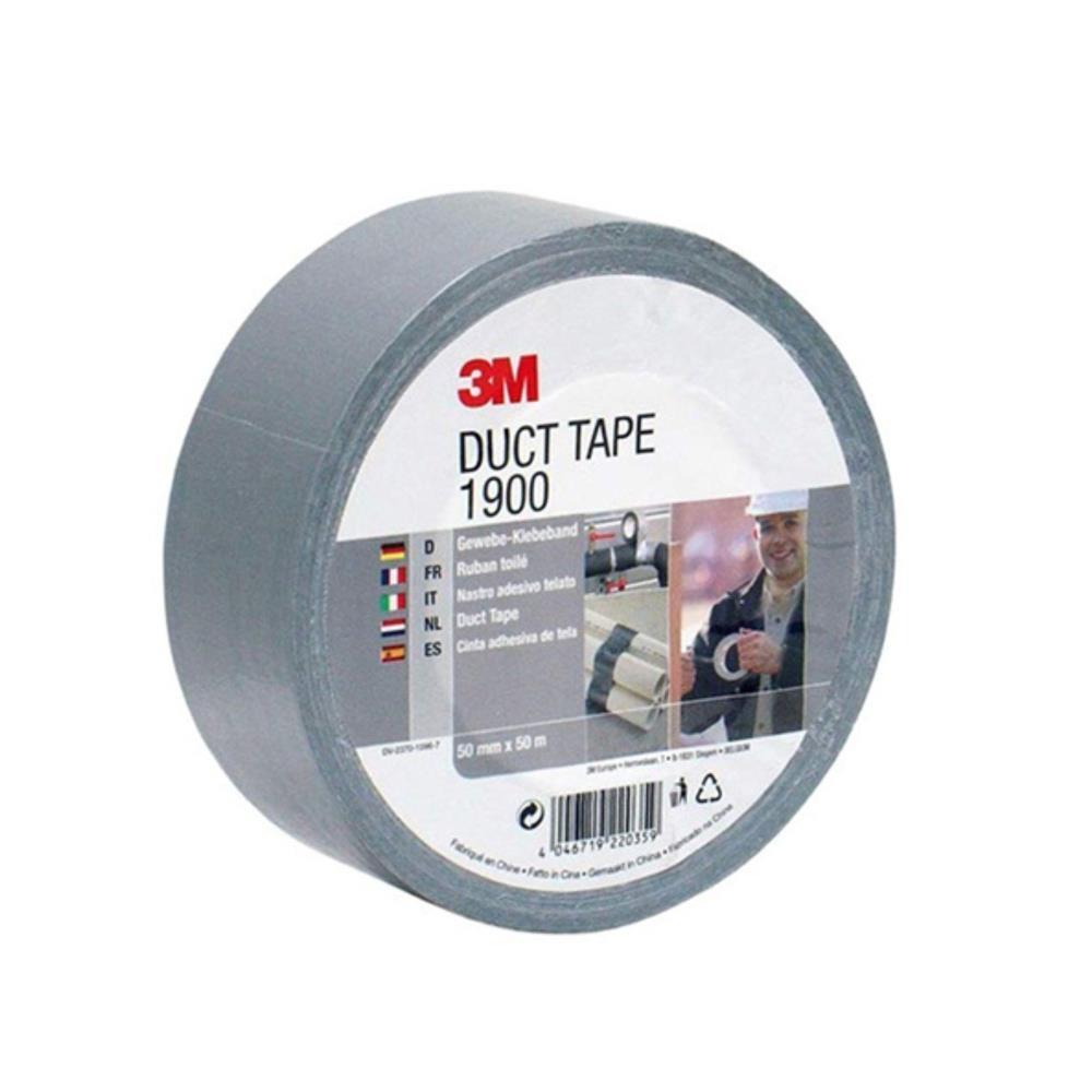 FITA AMERICANA 1900. PRATA 50mm X 50mt 3M