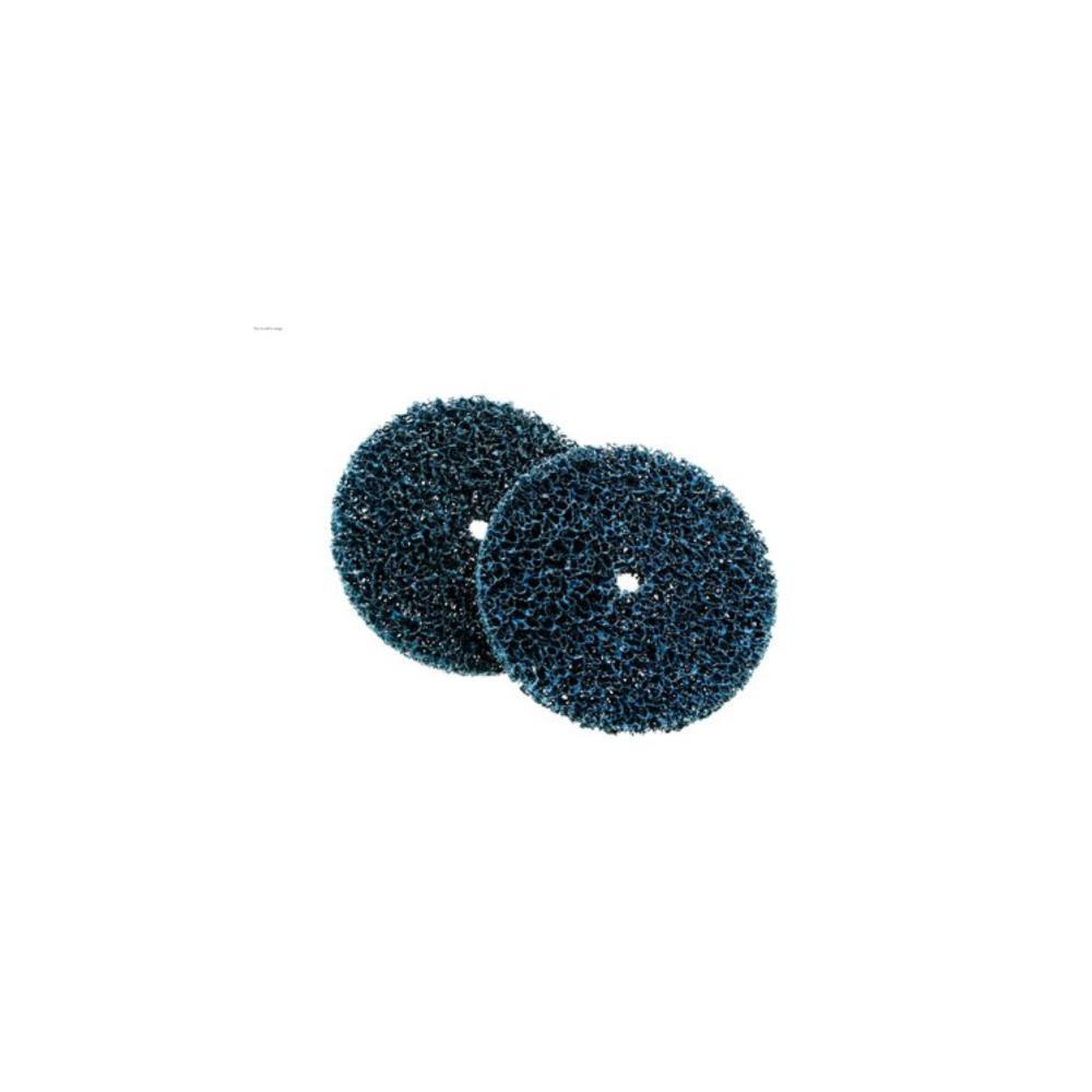 2 DISCO SCOTCH-BRITE  150MMX13MM AZUL CLEAN & STRIP 3M