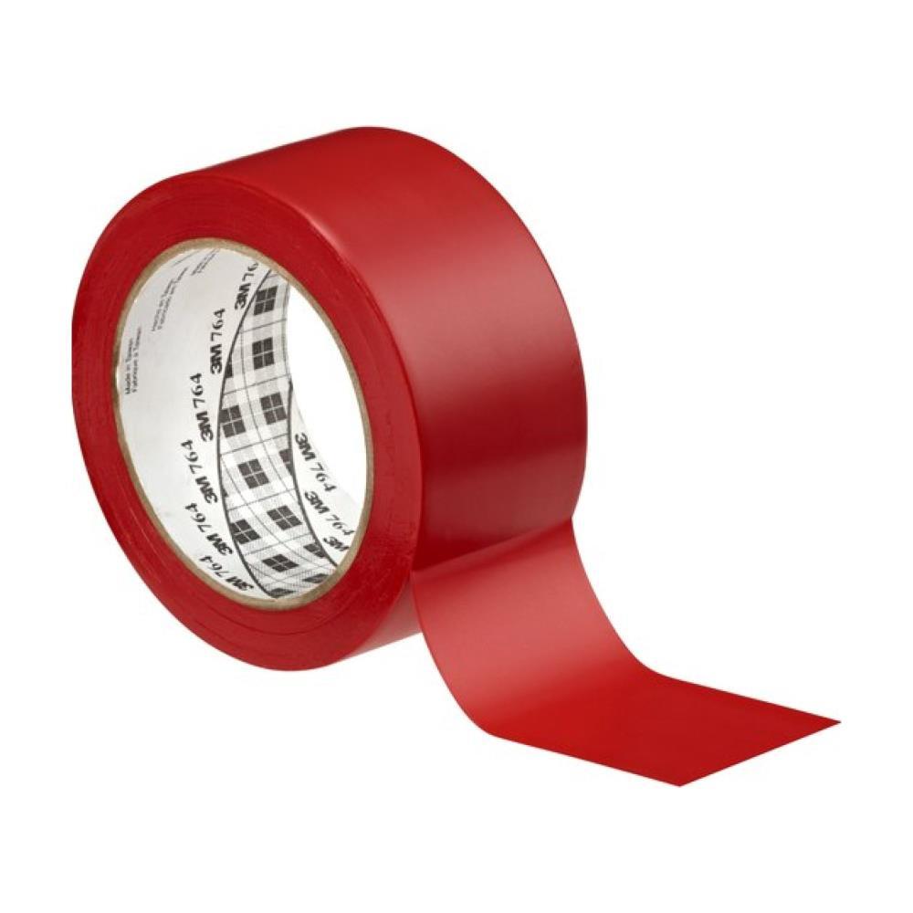 Fita de vilnil vermelho 50mm x 33mt - 764 3M