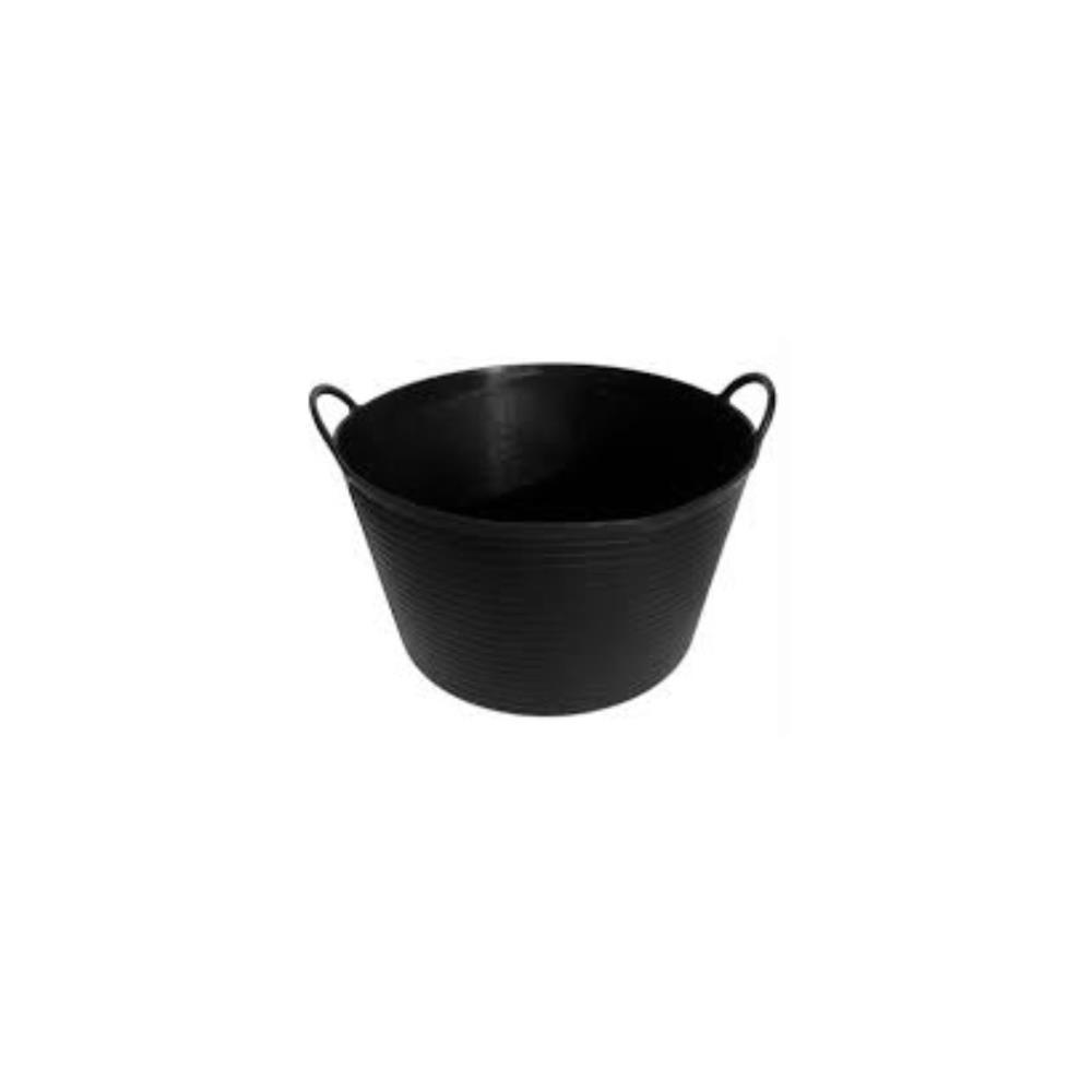 Balde plastico preto 30lts BKT30BP MC