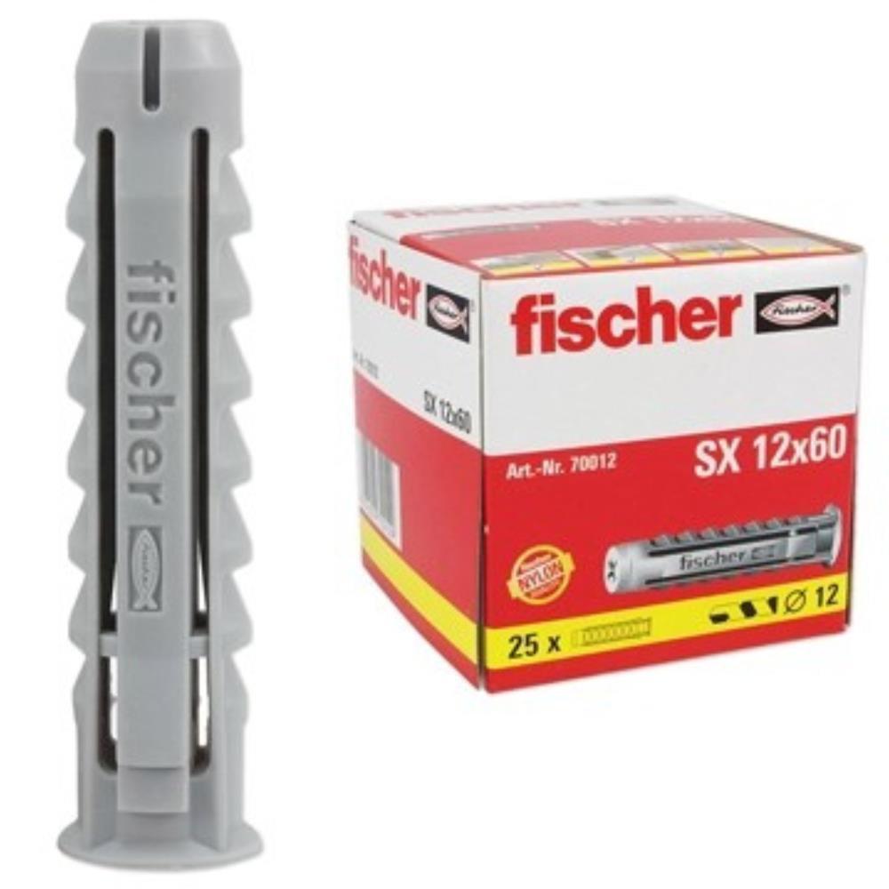 100 BUCHA SX 12X60 FISCHER