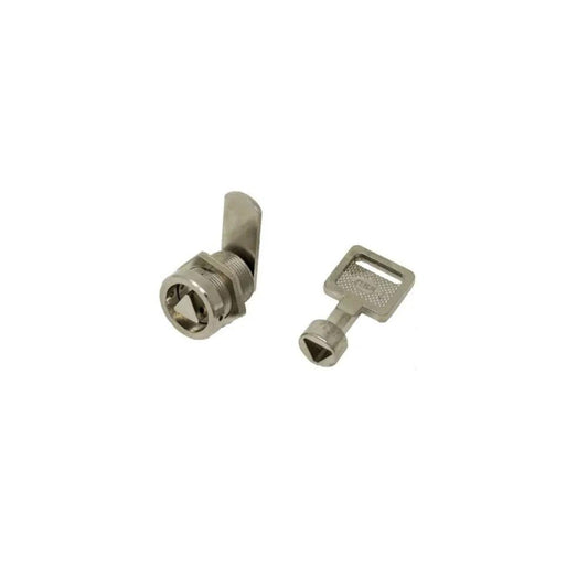 Fechadura p/ contador - chave triangulo ref. 704E - BL1