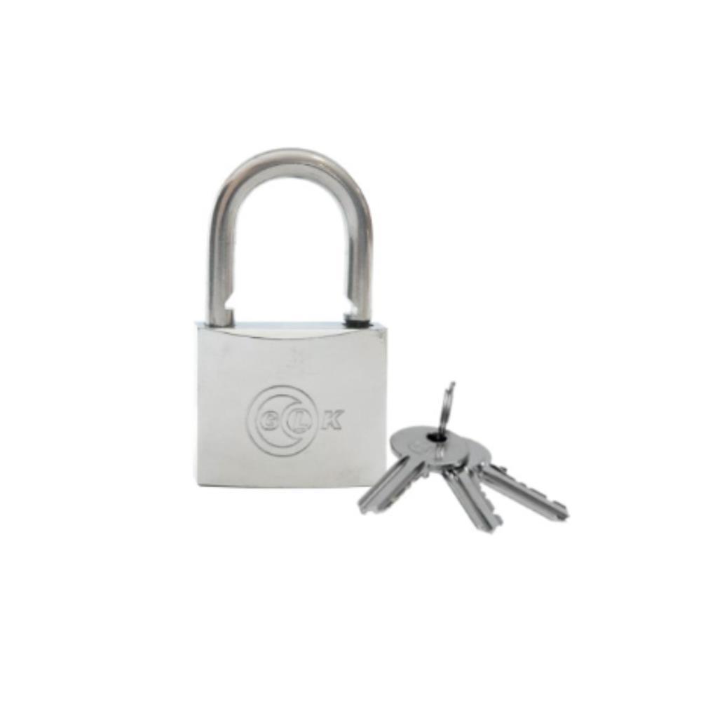 CADEADO MARITIMO LAT. CROM/INOX REF. 70GX40mm - BL1 GLK