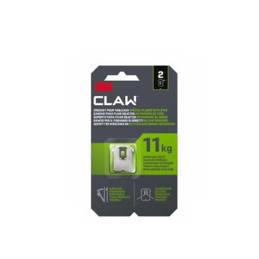 Bl.2 Suportes para Molduras CLAW p/ gesso cartonado 11 kg 3M