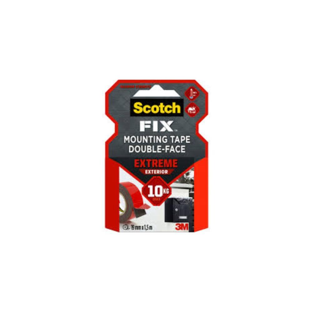 Fita dupla face p/mont. ext. extrema 1100-1915-P 19mmx1.5 3M