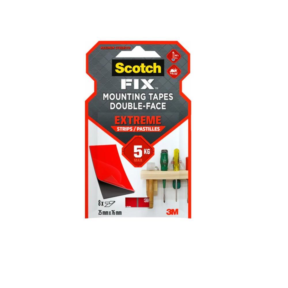 Bl. 8 Tiras para montagem extrema de dupla face Scotch-FIX™