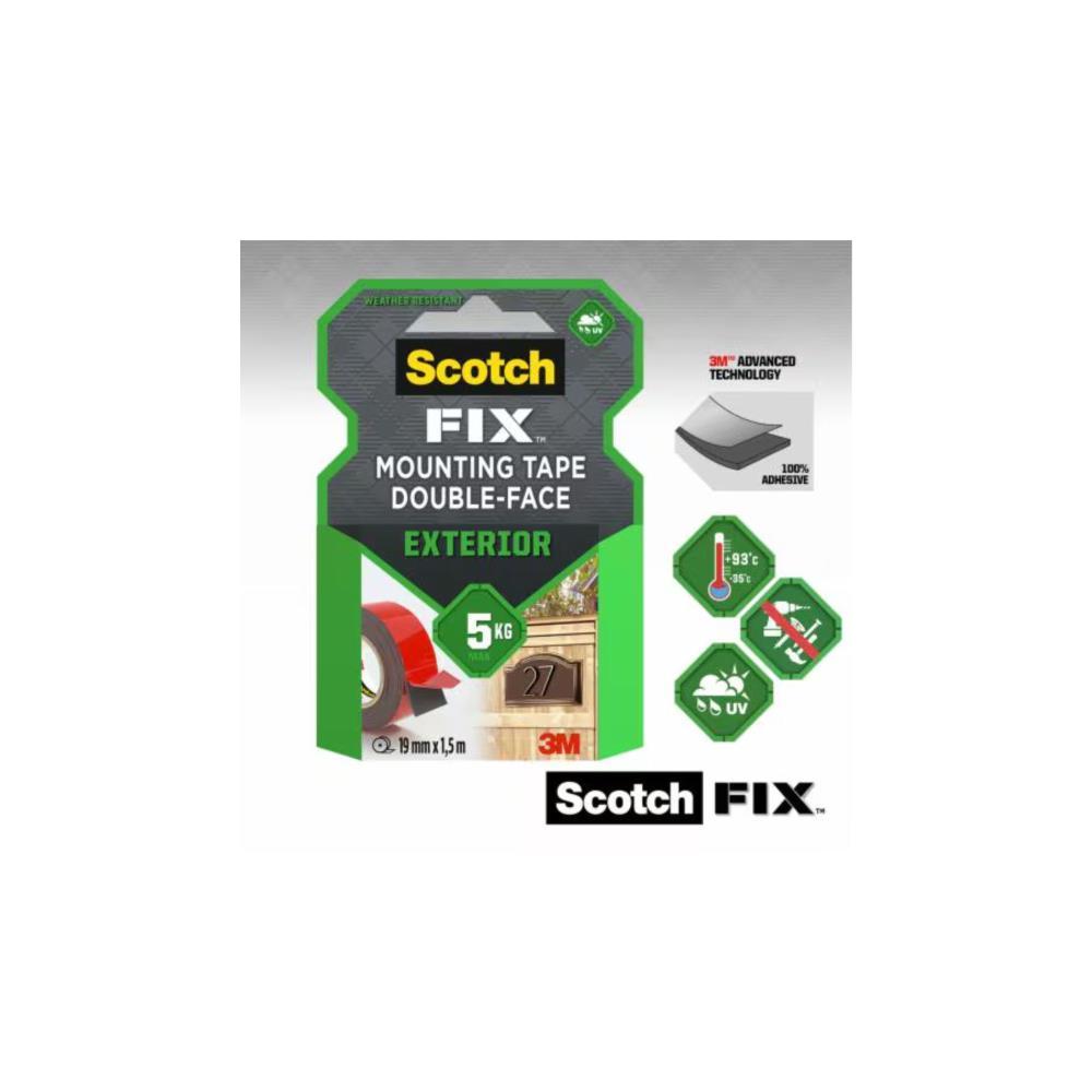 Fita p/ montagem dupla face ext. 411-19159 19mmx1.5mt 3M