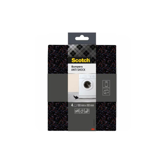 Emb. 4 Amort. anti-choque SP92O77 prt 100x100mm scotch  3M