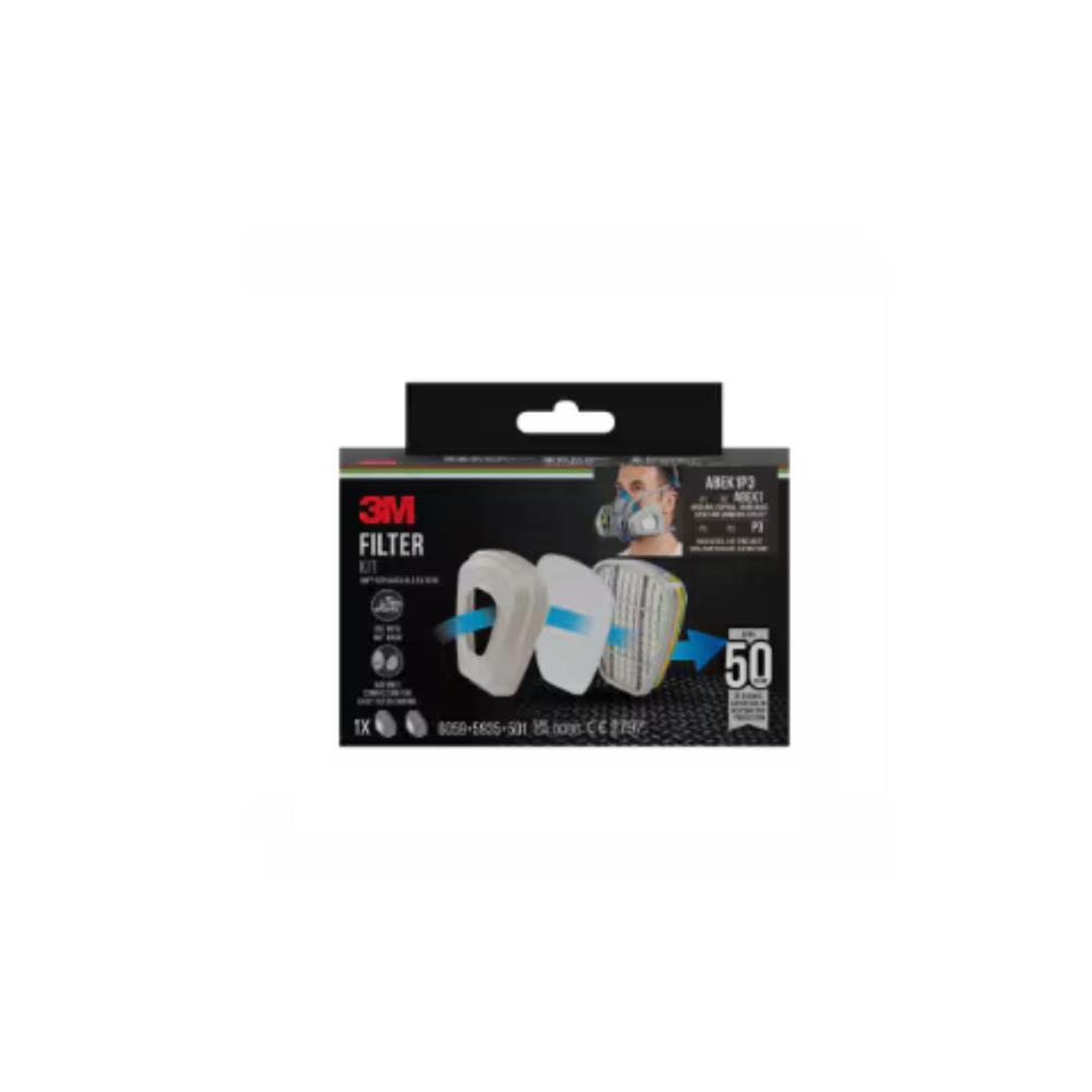 Kit de Filtros Kit 6004-1, Filtros de Combinação ABEK1P3 3M