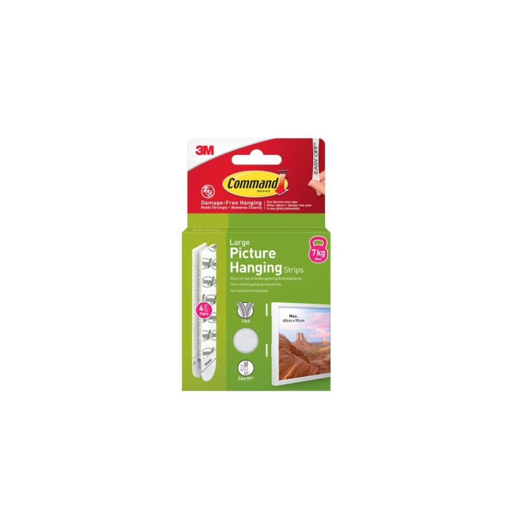 Bl. 8 Tiras para Pendurar Molduras Command™ 17206WHI-4-ISP