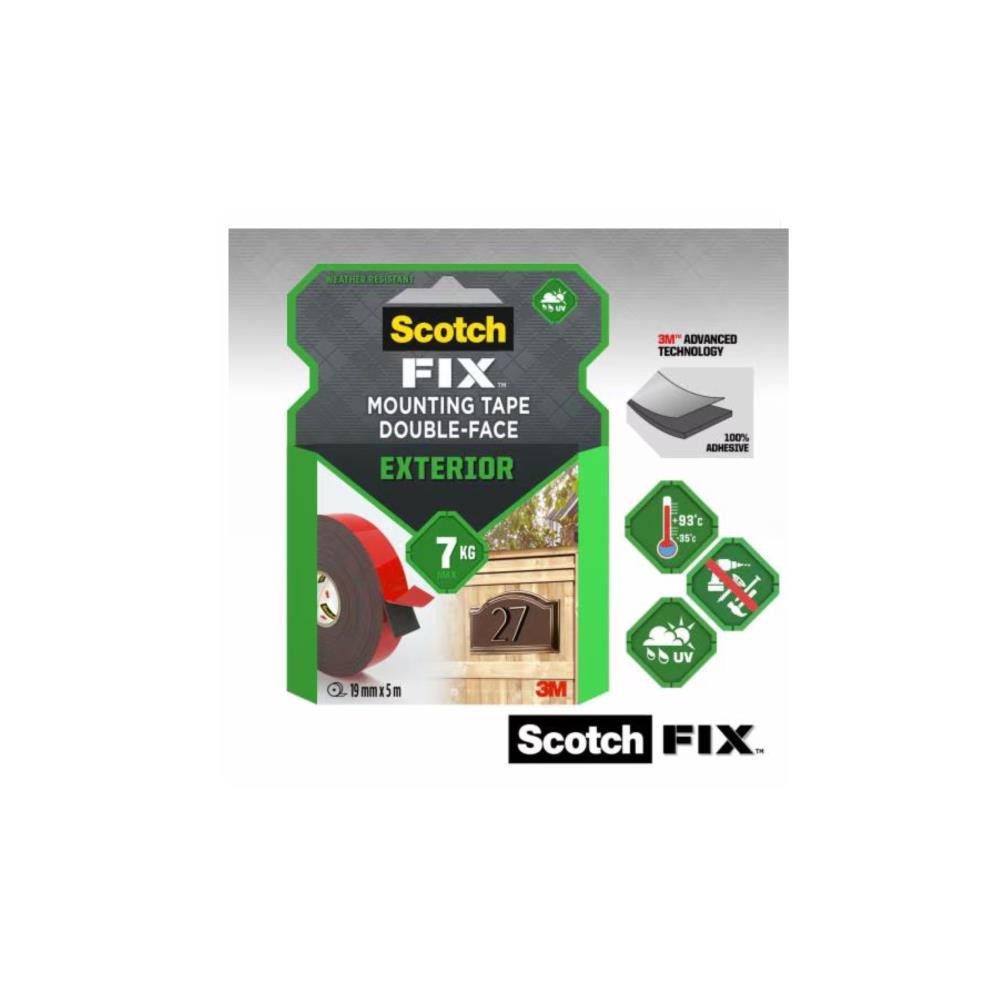 Fita p/ montagem dupla face ext. Scotch-FIX™ 5412-195P 3M
