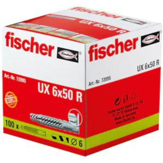 100 BUCHA UX 6X50 R FISCHER