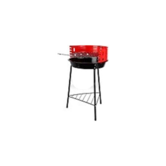Churasqueira prt/vermelho 32x32x55cm Elektro