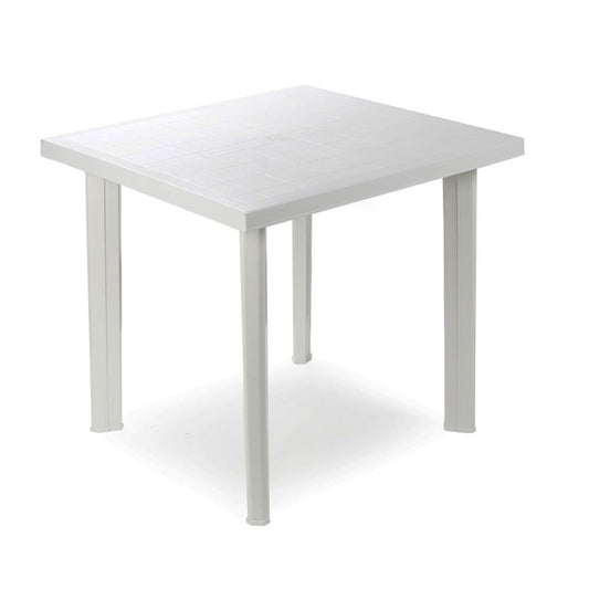 MESA QUADRADA BRANCA 80X75X72CM EDM